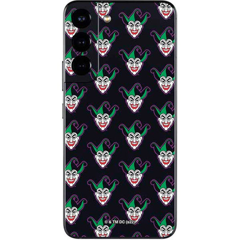 DC Comics The Joker Logo Pattern Galaxy S22 Skin